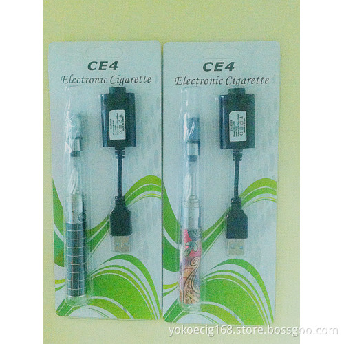 Blister Card Package of CE4 Atomizer with EGO Battery